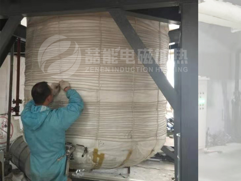 不銹鋼反應(yīng)釜電磁加熱